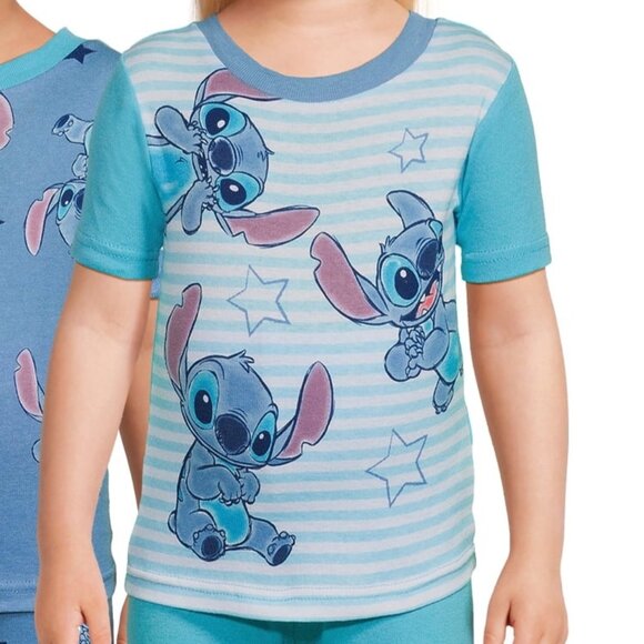 Stitch Character Pajama Set, 4-Piece Pajamas Set, 12M - NWT - Picture 3 of 4